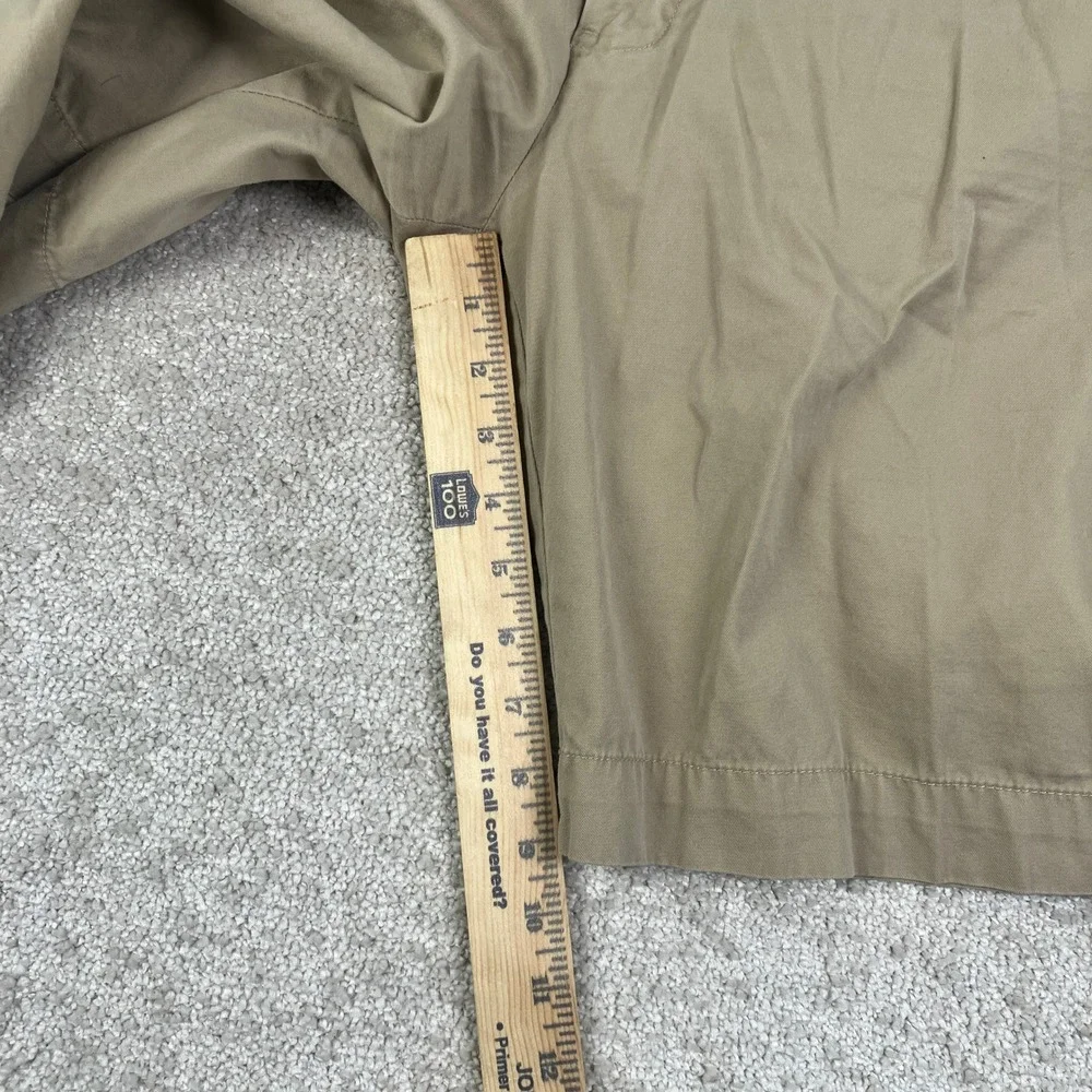 Polo Ralph Lauren Mens 44B Big Prospect Short Khaki Tan Cotton Chino 44 x 9.5